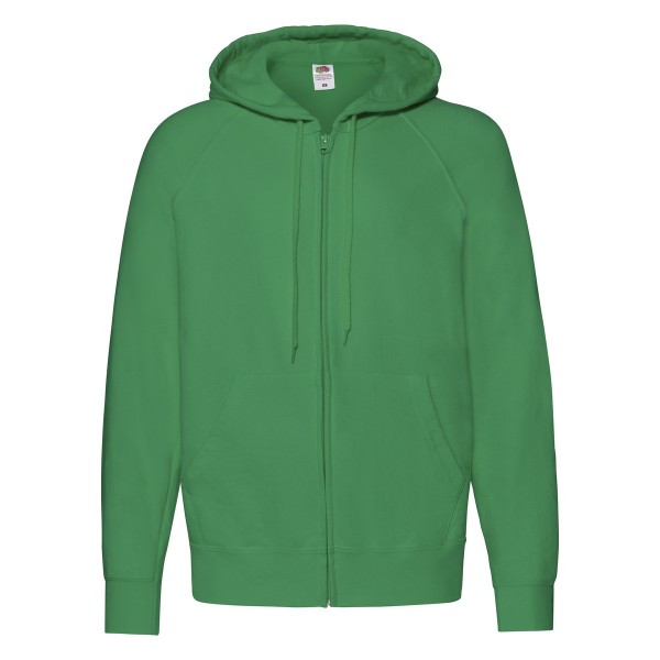 Felpa con zip con cappuccio